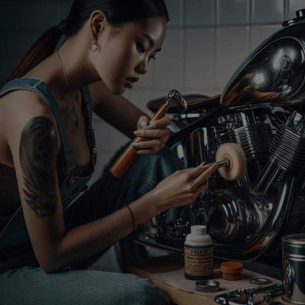 Quelles sont les meilleures techniques pour polir les chromes d'une moto de collection ?